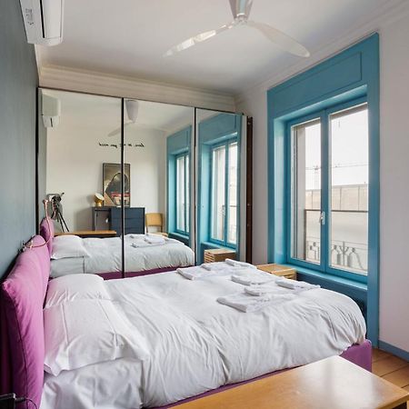 The Blue Nest With A View - 7Th Floor- Via Palestrina Apartamento Milão Exterior foto