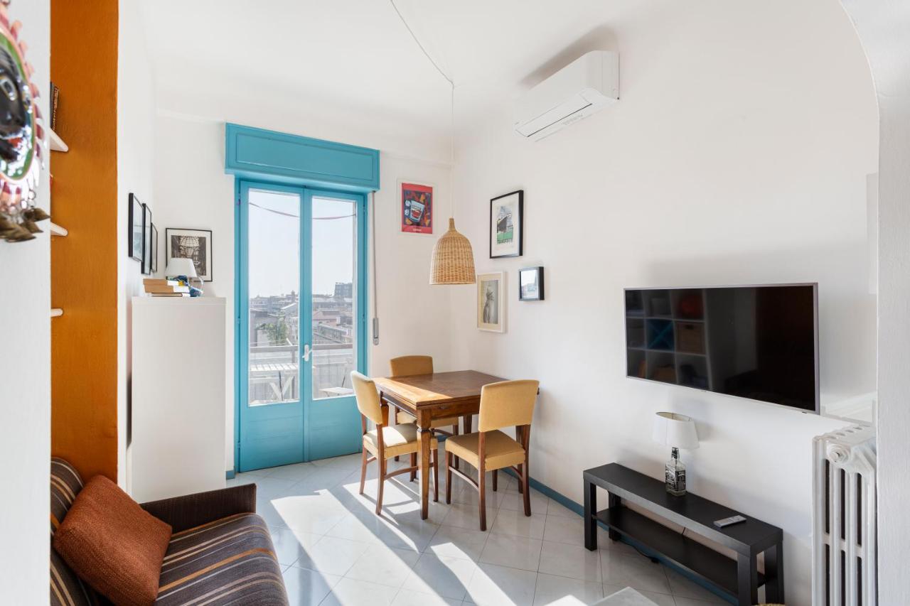 The Blue Nest With A View - 7Th Floor- Via Palestrina Apartamento Milão Exterior foto