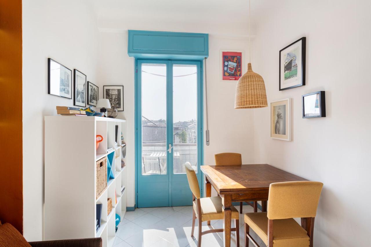 The Blue Nest With A View - 7Th Floor- Via Palestrina Apartamento Milão Exterior foto