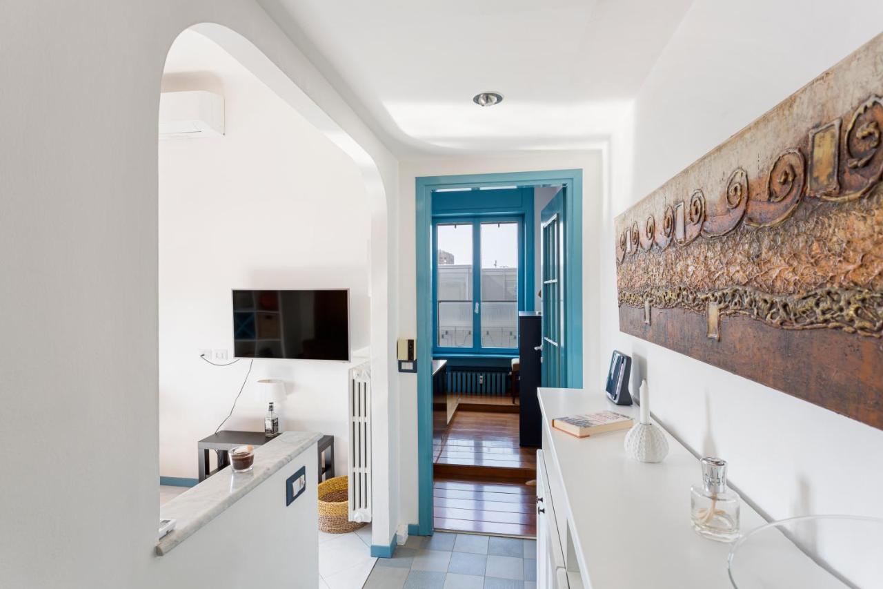 The Blue Nest With A View - 7Th Floor- Via Palestrina Apartamento Milão Exterior foto